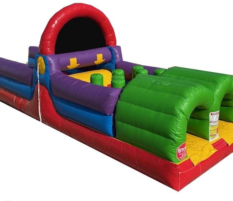 inflatable obstacle course in Tulsa